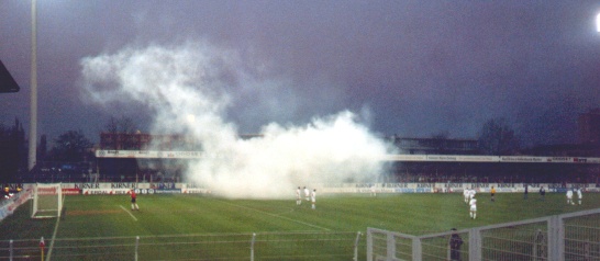 FCS Bengalo und Rauch
