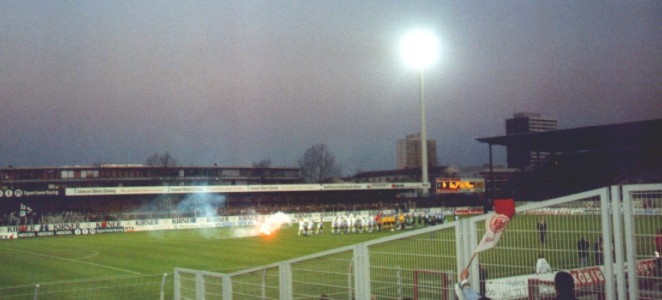 FCS Bengalo und Rauch
